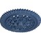 Ekena Millwork York Ceiling Medallion (Fits Canopies up to 3 5/8"), Hand-Painted Americana, 21 5/8"OD x 2 1/2"P CM21YOAMF - alternate 3